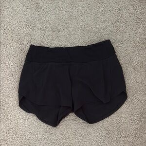 Lululemon Mid Rise Speed Ups - black